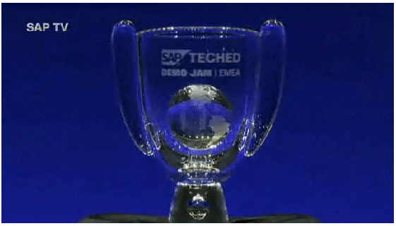 Trofeo SAP Demo Jam que se le ha otorgado al mismo partner por segundo año consecutivo, Bluefins Solutions