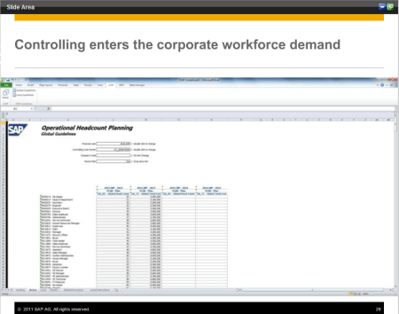 SAP BPC para RDS (29) - Layout - Entrada de datos