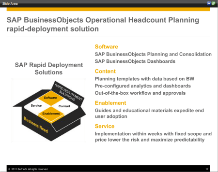 SAP BPC para RDS