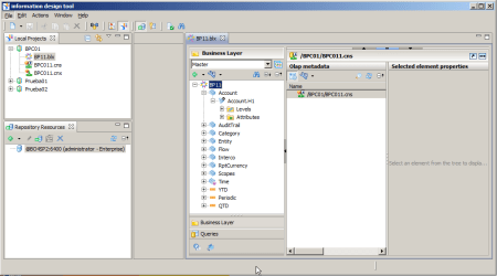 Denición del universo UNX con SAP BPC como fuente de datos