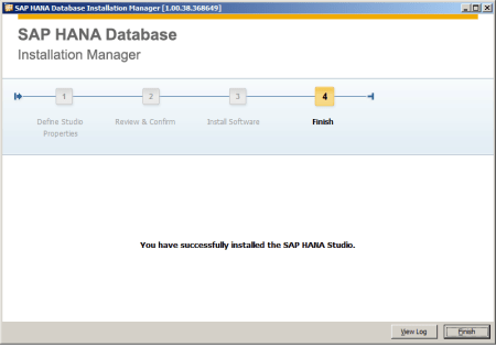 SAP HANA Studio - Instalando Paso 4