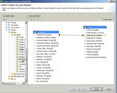 SAP Crystal Reports for Enterprise - Enlace de tablas más completo